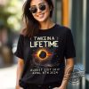 Total Solar Eclipse 2024 Shirt Twice In A Lifetime Solar Eclipse Shirt April 8 2024 Shirt Path Of Totality Tee Matching Family trendingnowe 1