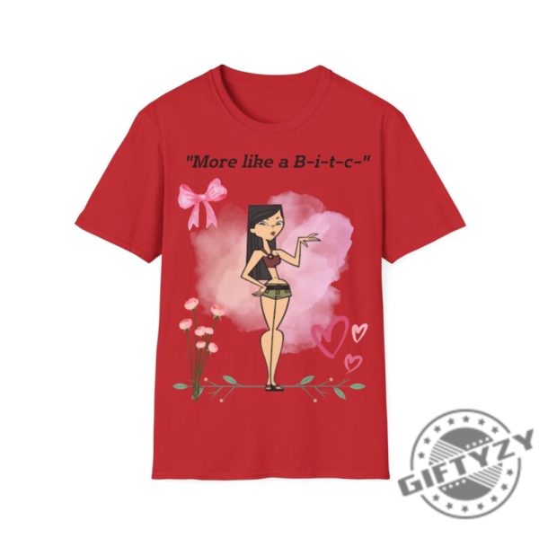 Total Drama Island Heather Shirt Total Drama Tshirt Cartoon Network Hoodie Queen Of Mean Sweatshirt Heather Roses Shirt giftyzy 5 1