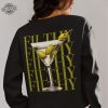 Filthy Martini Sweatshirt Dirty Martini Lover Gift Martini Cocktail Pullover Tini Time Sweater Preppy Crewneck Gift For Her Girlfriend revetee 1