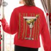 Filthy Martini Sweatshirt Dirty Martini Lover Gift Martini Cocktail Pullover Tini Time Sweater Preppy Crewneck Gift For Her Girlfriend revetee 3