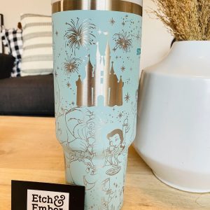 Disney Magical Characters Stanley Tumbler Disney Stanley Cup 40 Oz Stainless Steel Tumbler Disney Gift trendingnowe 2