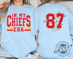 Karma 87 Shirt Karma Is The Guy On The Chiefs Tshirt In My Chiefs Era Travis Kelce Sweatshirt Travis Kelce Football Nfl Hoodie Karma Shirt giftyzy 3