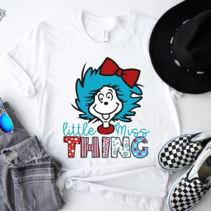 Little Miss Thing Shirt Dr. Seuss Day Shirt Dr. Seuss Design Reading Lovers Gift Shirt Dr. Seuss Tshirts Dr Seuss Dress Up Ideas For School Unique revetee 4