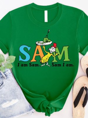 Dr. Seuss Day Shirt Dr. Seuss L Am Sam Shirt 100 Days School Shirt Teacher Of Little Things Shirt Teacher Dr Seuss Shirt Unique revetee 3