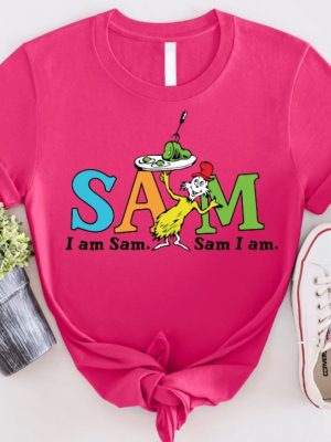 Dr. Seuss Day Shirt Dr. Seuss L Am Sam Shirt 100 Days School Shirt Teacher Of Little Things Shirt Teacher Dr Seuss Shirt Unique revetee 4