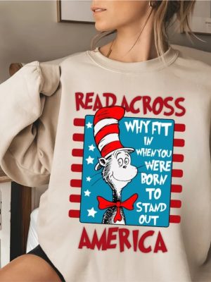 Read Across America Shirt Reading Day Tee Dr Seuss Shirt Dr Seuss Bday Party Shirt Dr Seuss Tee Cat In The Hat Dr. Seuss T Shirts Unique revetee 2