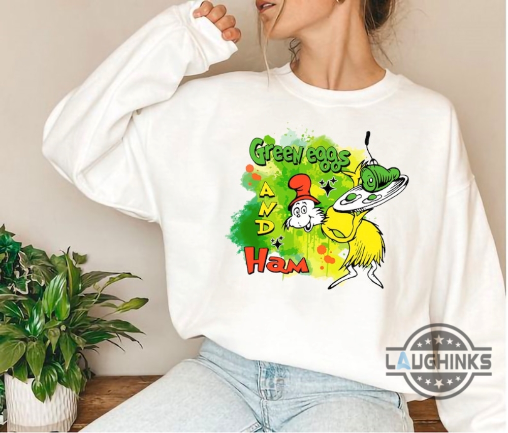 Cat In The Hat Shirt Sweatshirt Hoodie Adult Kid Do You Like Green Egg And Ham Shirts Teaching Is My Thing Tee Thing 1 Teacher Gift Read Across America Tshirt