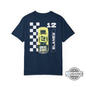 ryan blaney shirt sweatshirt hoodie mens womens 2 sided nascar shirts nascar driver ryan blaney tshirt great stufff 12 vintage nascar cup series racing tee laughinks 6