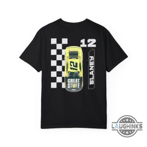 ryan blaney shirt sweatshirt hoodie mens womens 2 sided nascar shirts nascar driver ryan blaney tshirt great stufff 12 vintage nascar cup series racing tee laughinks 8