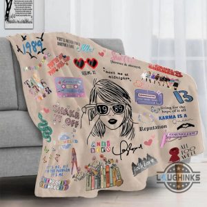 eras tour swiftie blanket taylor swift the eras tour fleece sherpa cozy plush throw blankets 1989 repupation all too well folklore shake it off room decor gift laughinks 2