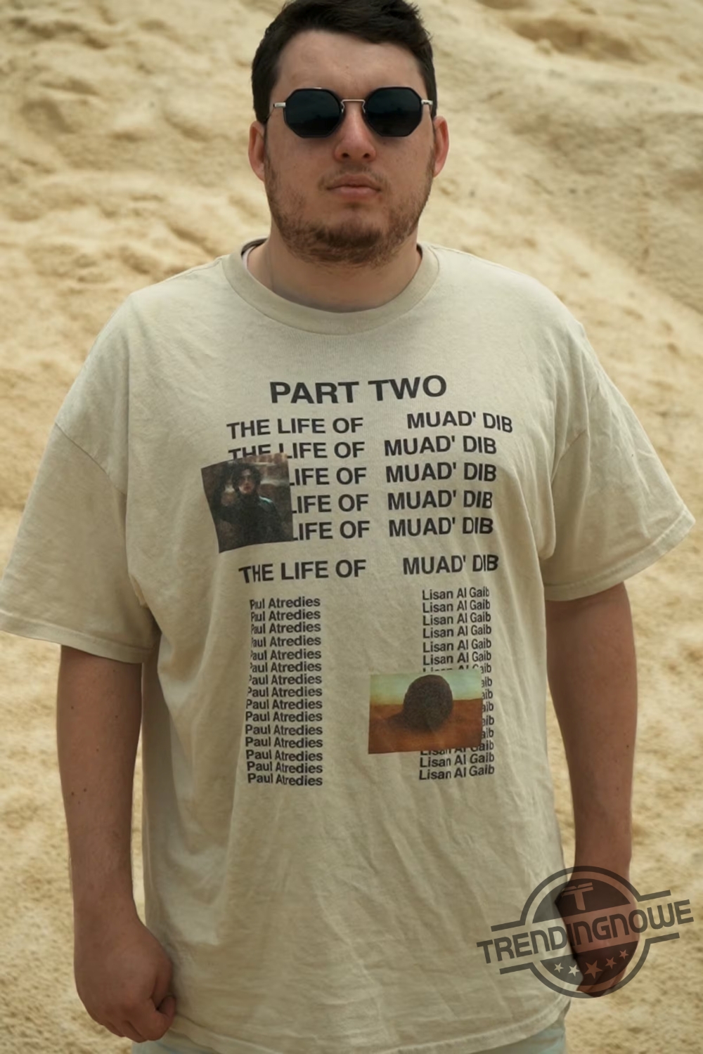 Dune Part 2 Shirt Paul Atreides Shirt Timothee Chalamet Life Of Pablo Style Movie Fan Shirt Sci Fi Fan Geek Shirt Denis Villeneuve