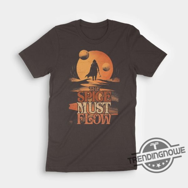 Vintage Dune 2 Shirt The Spice Must Flow Shirt Dune Quotes Shirt trendingnowe 2