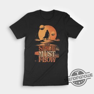 Vintage Dune 2 Shirt The Spice Must Flow Shirt Dune Quotes Shirt trendingnowe 3 1