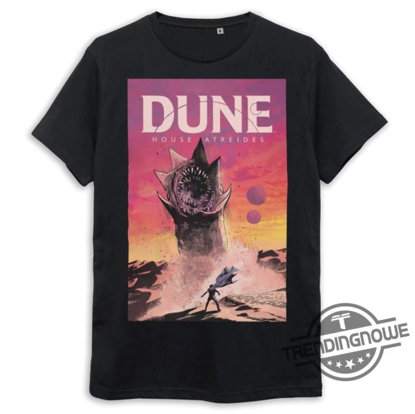 Vintage Dune House Atreides Shirt Dune 2 Shirt The Spice Must Flow Shirt Dune Quotes Shirt trendingnowe 1