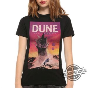 Vintage Dune House Atreides Shirt Dune 2 Shirt The Spice Must Flow Shirt Dune Quotes Shirt trendingnowe 2