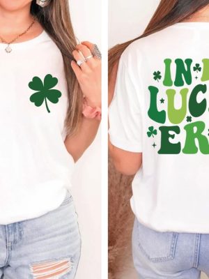 In My Lucky Era Saint Patricks Day Shirt St Patricks Saint Patricks Day Clipart St Patricks Day Womens Clothing St Patricks Day Costume Unique revetee 4