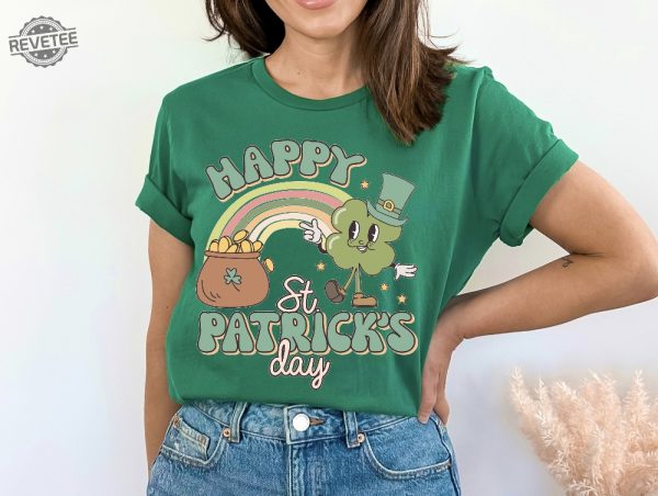 Happy St Patricks Day Shirt St Patricks Day Costume St Patricks Day Womens Clothing St Patricks Day Tshirts Unique revetee 1