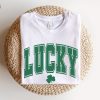 St Patricks Day Lucky Sweatshirt Womens St Pattys Shirt St Patricks Day Costume St Patricks Day Womens Clothing St Patricks Day Tshirts Unique revetee 1