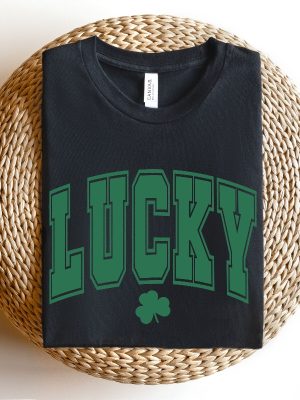 St Patricks Day Lucky Sweatshirt Womens St Pattys Shirt St Patricks Day Costume St Patricks Day Womens Clothing St Patricks Day Tshirts Unique revetee 2