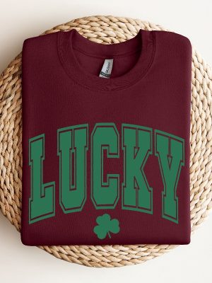 St Patricks Day Lucky Sweatshirt Womens St Pattys Shirt St Patricks Day Costume St Patricks Day Womens Clothing St Patricks Day Tshirts Unique revetee 3