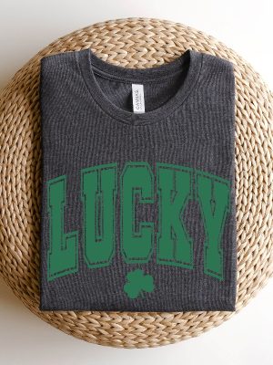 St Patricks Day Lucky Sweatshirt Womens St Pattys Shirt St Patricks Day Costume St Patricks Day Womens Clothing St Patricks Day Tshirts Unique revetee 5