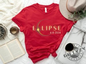 Total Solar Eclipse Twice In A Lifetime 2024 Shirt April 8 2024 Hoodie Usa Map Sweatshirt Path Of Totality Tshirt Spring America Eclipse Souvenir Gift giftyzy 4