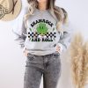 Shamrock And Roll Sweatshirt Retro St Patricks Day Shirt Irish Day Shirt Lucky Sweatshirt Lucky Charm Sweatshirt Irish Sweatshirt Unique revetee 1