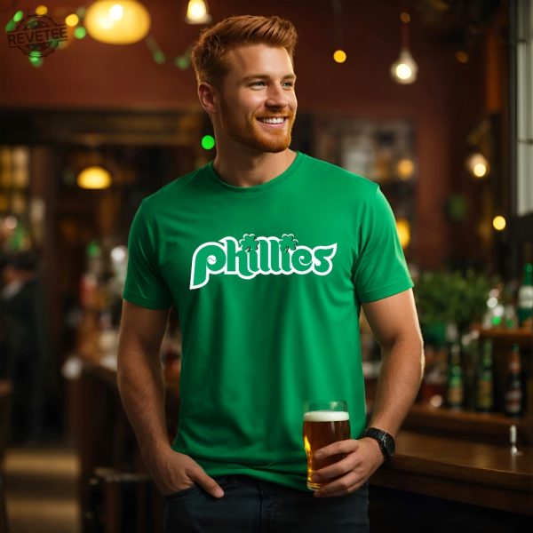 Phillies St. Patricks Day Philadelphia St. Patricks Day Tshirt Philadelphia St Patricks Day Parade Unique revetee 5