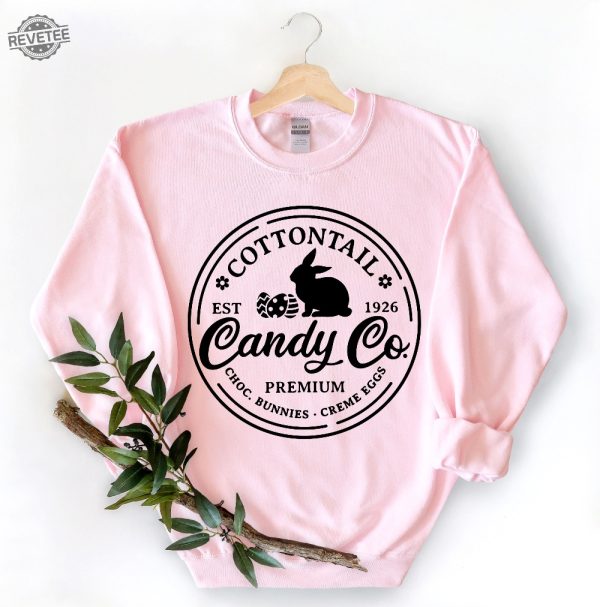 Cottontail Candy Company Easter Shirt Easter Shirt For Woman Carrot Shirt Easter Shirt Easter Family Shirt Easter Day Unique revetee 3