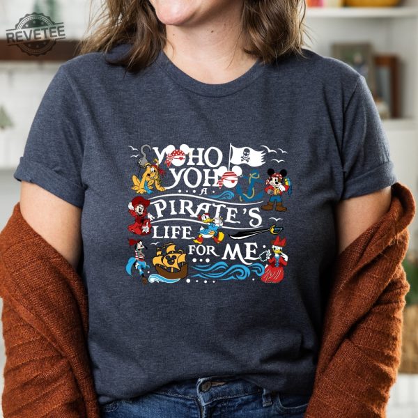 Disney Pirates Life For Me Tshirt Mickey Pirate Yo Ho Yo Ho Tshirt Disney Vacation Tshirt Disney Pirates Of Caribbean Tshirt Unique revetee 6