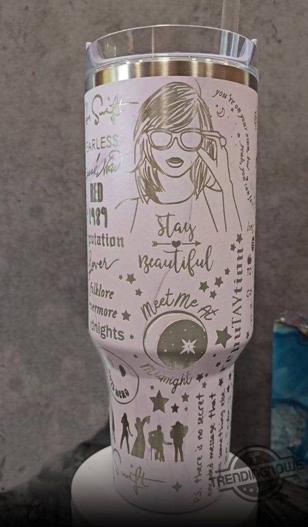 The Eras Stanley Cup 40Oz Tumbler Music Cup Stanley Taylor Swift Stanley Tumbler Gift For Fan Eras Tour trendingnowe 2
