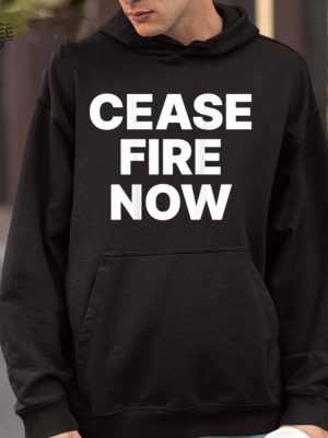 Hunter Schafer Cease Fire Now Shirt Unique Hunter Schafer Cease Fire Now Hoodie Hunter Schafer Cease Fire Now Sweatshirt revetee 4