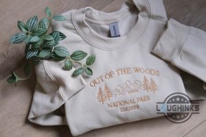 out of the woods embroidered sweatshirt tshirt hoodie mens womens 1989 taylor swift national park out of the woods song embroidery shirts gift for swifites laughinks 6