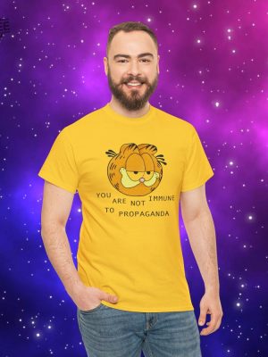 You Are Not Immune To Propaganda Shirt Garfield You Are Not Immune To Propaganda Shirt Unique revetee 2