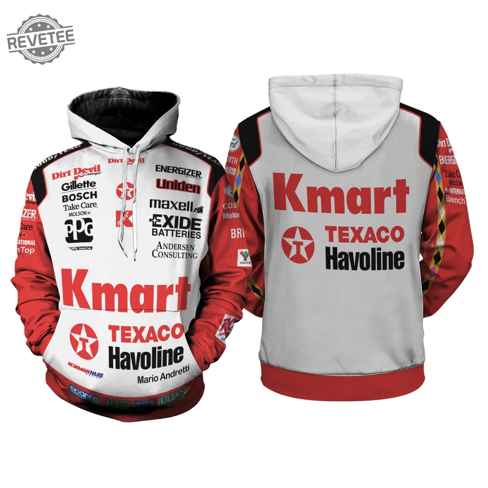 Mario Andretti Shirt Hoodie Racing Uniform Clothes Sweatshirt Zip Hoodie Sweatpant Unique