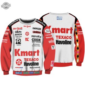 Mario Andretti Shirt Hoodie Racing Uniform Clothes Sweatshirt Zip Hoodie Sweatpant Unique revetee 4