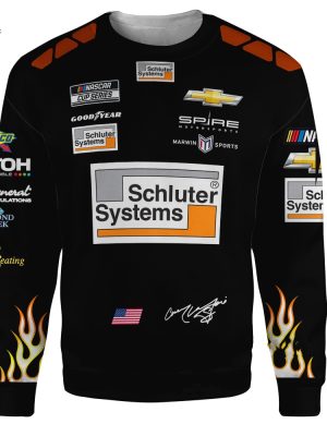 Corey Lajoie Nascar 2022 Shirt Hoodie Racing Uniform Clothes Sweatshirt Zip Hoodie Sweatpant Unique revetee 3