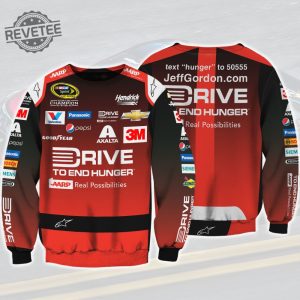 Jeff Gordon 2015 Shirt Hoodie Racing Uniform Clothes Sweatshirt Zip Hoodie Sweatpant Unique revetee 4
