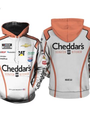 Tyler Reddick Nascar 2022 Shirt Hoodie Racing Uniform Clothes Sweatshirt Zip Hoodie Sweatpant Unique revetee 2