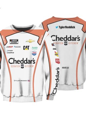 Tyler Reddick Nascar 2022 Shirt Hoodie Racing Uniform Clothes Sweatshirt Zip Hoodie Sweatpant Unique revetee 3