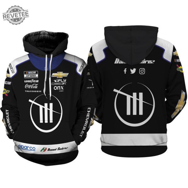 Daniel Suarez Nascar 2022 Shirt Hoodie Racing Uniform Clothes Sweatshirt Zip Hoodie Sweatpant Unique revetee 1