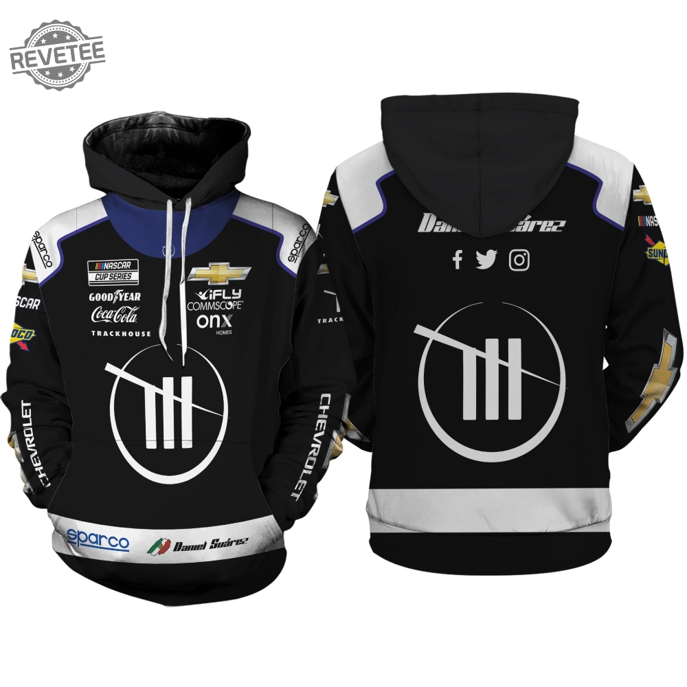 Daniel Suarez Nascar 2022 Shirt Hoodie Racing Uniform Clothes Sweatshirt Zip Hoodie Sweatpant Unique