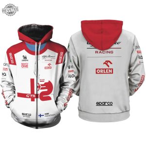 Kimi Raikkonen Formula 1 2022 Shirt Hoodie Racing Uniform Clothes Sweatshirt Zip Hoodie Sweatpant Unique revetee 2