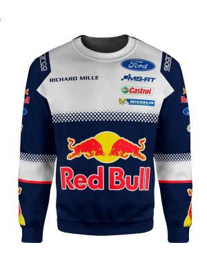 Sebastien Ogier Ford Fiesta Wrc Shirt Hoodie Racing Uniform Clothes Sweatshirt Zip Hoodie Sweatpant Unique revetee 3