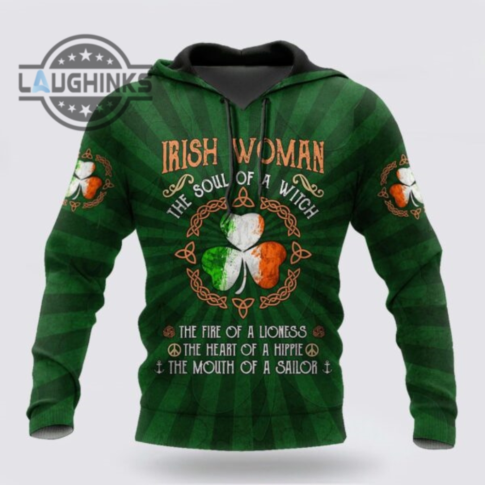 St Patricks Day Hoodie Irish St Patricks 3D Hoodie Shirt For Men And Women Tshirt Sweatshirt Mens Womens Irish Saint Pattys Day Gift Lucky Clovers Shamrock Tee