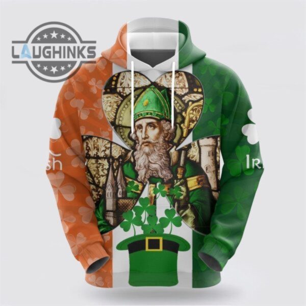 st patricks day hoodie ireland hoodie saint patricks day tshirt sweatshirt mens womens irish saint pattys day gift lucky clovers shamrock tee laughinks 1