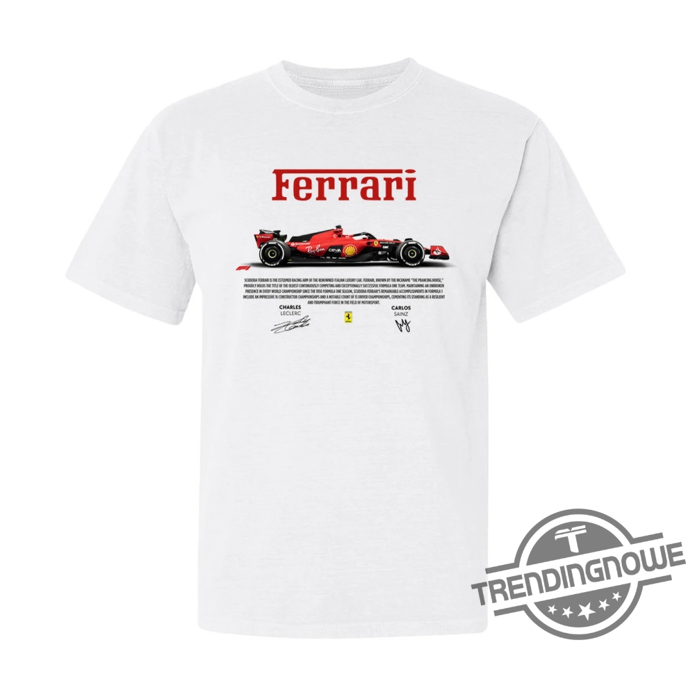 Ferrari Formula 1 Shirt Formula 1 T Shirt Formula One Clothing F1 Shirt Formula 1 Sweatshirt Gifts 8 Ferrari Formula 1 Shirt Formula 1 T Shirt Formula One Clothing F1 Shirt Formula 1 Sweatshirt Gifts