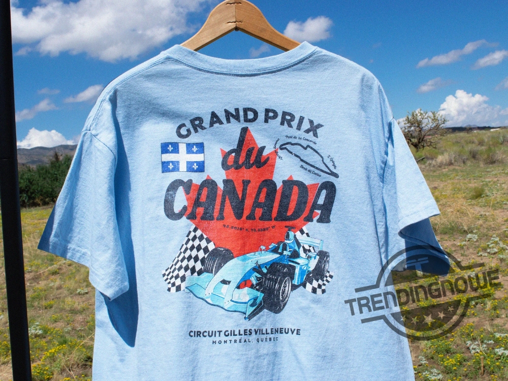 Canadian Grand Prix Shirt Racing Shirt Car Shirt Race Car Shirt Grand Prix Shirt Motorsport Apparel