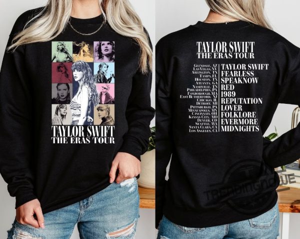 The Eras Tour Concert Shirt Eras Tour Movie Shirt Swiftie Shirt Taylor Swift Merch Shirt Eras Tour Concert Shirt Swiftie Sweatshirt trendingnowe 3