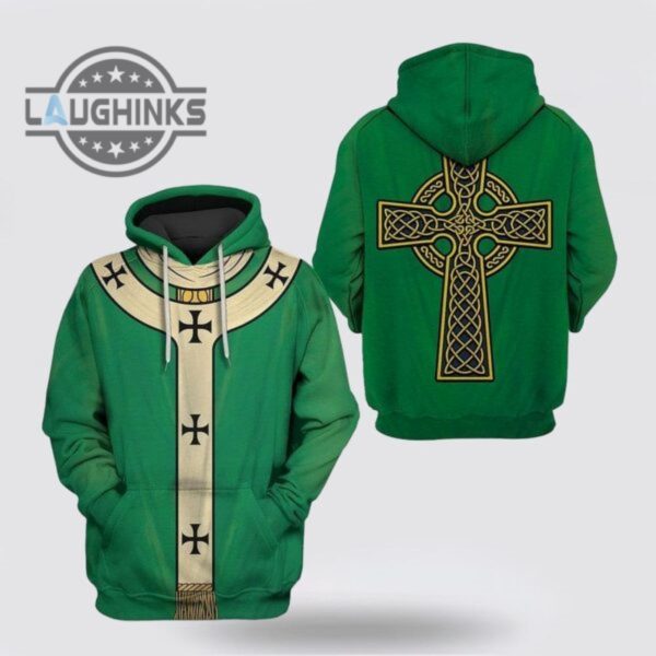 st patricks day hoodie saint patricks day over print 3d hoodie tshirt sweatshirt mens womens irish saint pattys day gift lucky clovers shamrock tee laughinks 1